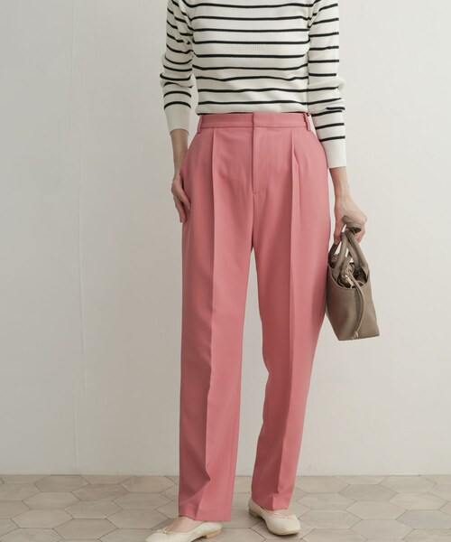 URBAN RESEARCH DOORS（アーバンリサーチドアーズ）の「カラーストレッチトラウザー（その他・レディース・GREEN/PINK/BLUE・0/1）」の20枚目の写真