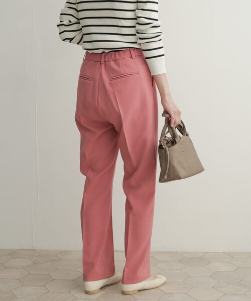 URBAN RESEARCH DOORS（アーバンリサーチドアーズ）の「カラーストレッチトラウザー（その他・レディース・GREEN/PINK/BLUE・0/1）」の19枚目の写真