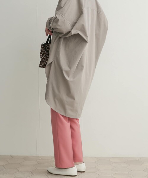 URBAN RESEARCH DOORS（アーバンリサーチドアーズ）の「カラーストレッチトラウザー（その他・レディース・GREEN/PINK/BLUE・0/1）」の10枚目の写真