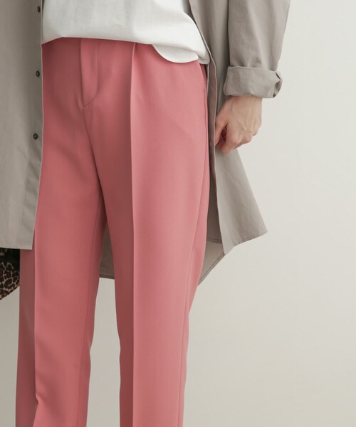 URBAN RESEARCH DOORS（アーバンリサーチドアーズ）の「カラーストレッチトラウザー（その他・レディース・GREEN/PINK/BLUE・0/1）」の5枚目の写真