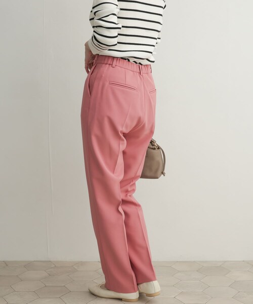 URBAN RESEARCH DOORS（アーバンリサーチドアーズ）の「カラーストレッチトラウザー（その他・レディース・GREEN/PINK/BLUE・0/1）」の18枚目の写真