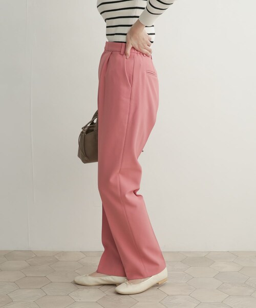 URBAN RESEARCH DOORS（アーバンリサーチドアーズ）の「カラーストレッチトラウザー（その他・レディース・GREEN/PINK/BLUE・0/1）」の17枚目の写真