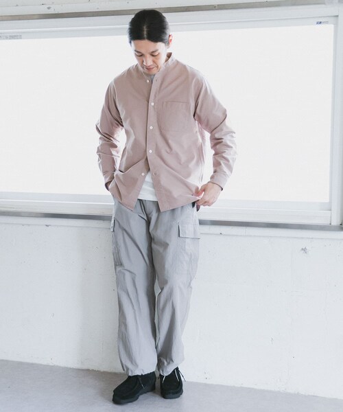URBAN RESEARCH DOORS（アーバンリサーチドアーズ）の「オックスバンドカラーシャツ（その他・メンズ・White/Pink Gray/Blue/Charcoal・38/40）」の17枚目の写真