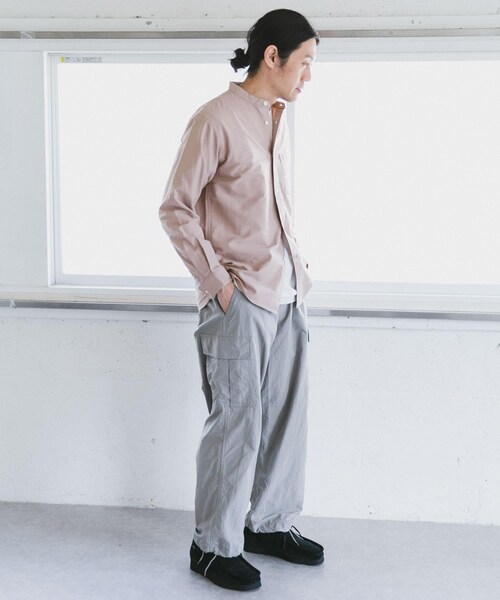 URBAN RESEARCH DOORS（アーバンリサーチドアーズ）の「オックスバンドカラーシャツ（その他・メンズ・White/Pink Gray/Blue/Charcoal・38/40）」の18枚目の写真