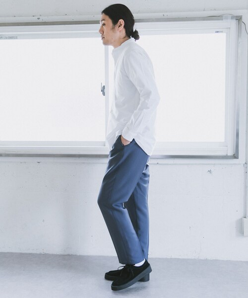 URBAN RESEARCH DOORS（アーバンリサーチドアーズ）の「オックスバンドカラーシャツ（その他・メンズ・White/Pink Gray/Blue/Charcoal・38/40）」の12枚目の写真