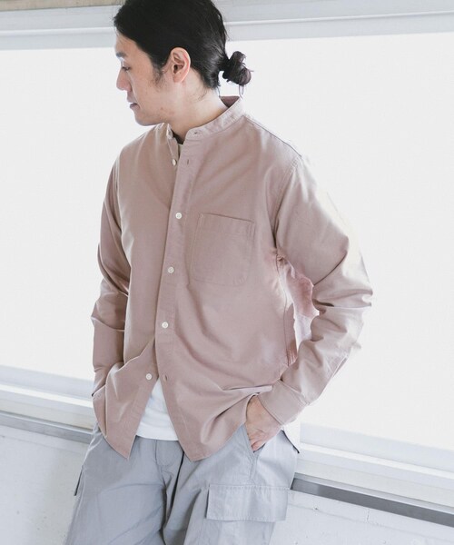 URBAN RESEARCH DOORS（アーバンリサーチドアーズ）の「オックスバンドカラーシャツ（その他・メンズ・White/Pink Gray/Blue/Charcoal・38/40）」の16枚目の写真