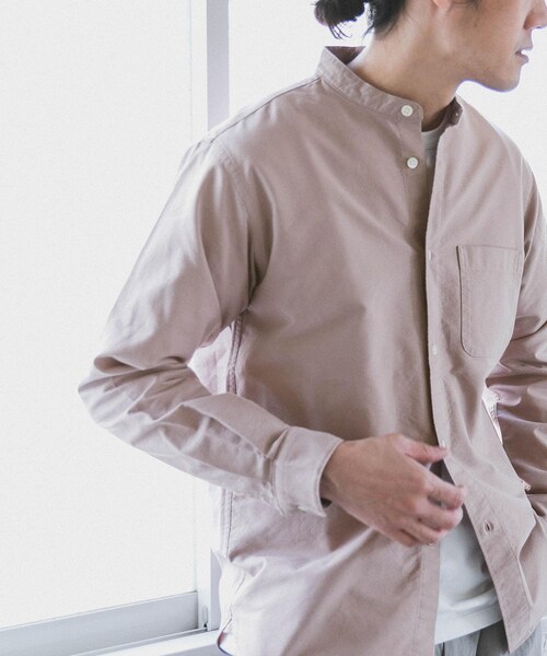 URBAN RESEARCH DOORS（アーバンリサーチドアーズ）の「オックスバンドカラーシャツ（その他・メンズ・White/Pink Gray/Blue/Charcoal・38/40）」の13枚目の写真