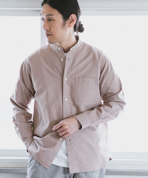 URBAN RESEARCH DOORS（アーバンリサーチドアーズ）の「オックスバンドカラーシャツ（その他・メンズ・White/Pink Gray/Blue/Charcoal・38/40）」の14枚目の写真