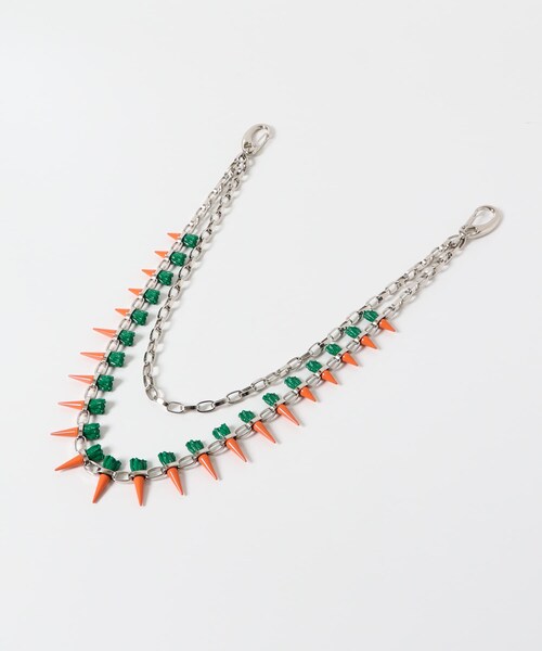 doublet(ダブレット)の「doublet CARROT STUDS WALLET CHAIN(その他・メンズ・SILVER・-)」の1枚目の写真