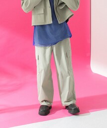 HEYUMM（ヘユム）の「HEYUMM ワークポケットカーゴワイドパンツ（その他・レディース）」
