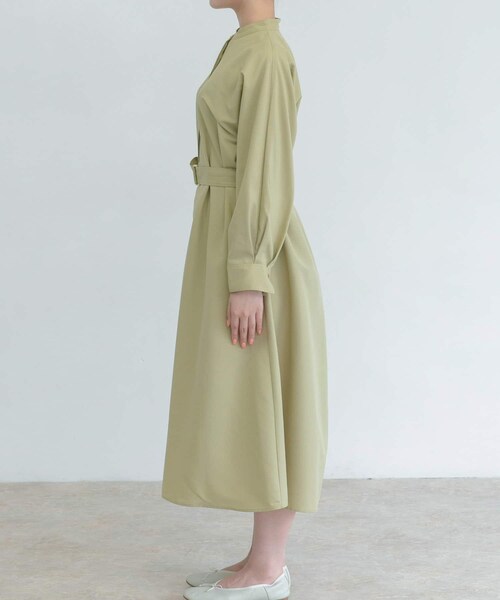 URBAN RESEARCH ROSSO WOMEN（アーバンリサーチ　ロッソ）の「ウエストベルトドルマンワンピース（その他・レディース・Y/GREEN/GREGE/CHARCOAL・FREE）」の17枚目の写真