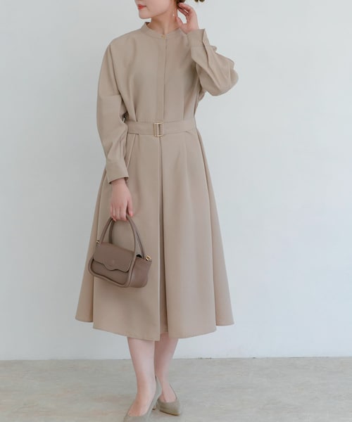 URBAN RESEARCH ROSSO WOMEN（アーバンリサーチ　ロッソ）の「ウエストベルトドルマンワンピース（その他・レディース・Y/GREEN/GREGE/CHARCOAL・FREE）」の3枚目の写真