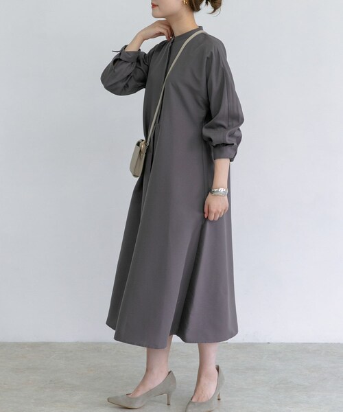 URBAN RESEARCH ROSSO WOMEN（アーバンリサーチ　ロッソ）の「ウエストベルトドルマンワンピース（その他・レディース・Y/GREEN/GREGE/CHARCOAL・FREE）」の12枚目の写真