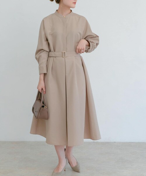 URBAN RESEARCH ROSSO WOMEN（アーバンリサーチ　ロッソ）の「ウエストベルトドルマンワンピース（その他・レディース・Y/GREEN/GREGE/CHARCOAL・FREE）」の7枚目の写真