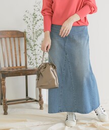 ITEMS URBANRESEARCH（アイテムズ アーバンリサーチ）の「デニムリメイクスカート（その他）」