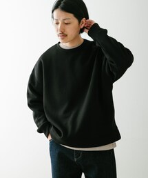 ITEMS URBANRESEARCH（アイテムズ アーバンリサーチ）の「カノコダンボール クルーネックプルオーバー（その他・メンズ）」