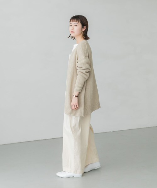 かぐれ（カグレ）の「リネンコットンカーディガン（その他・レディース・BEIGE/IVORY・FREE）」の21枚目の写真