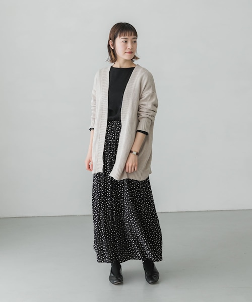 かぐれ（カグレ）の「リネンコットンカーディガン（その他・レディース・BEIGE/IVORY・FREE）」の8枚目の写真