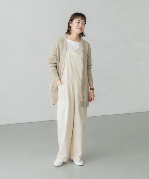 かぐれ（カグレ）の「リネンコットンカーディガン（その他・レディース・BEIGE/IVORY・FREE）」の18枚目の写真