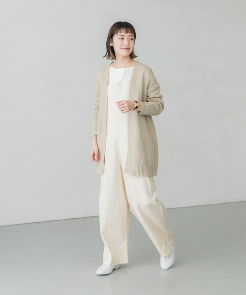 かぐれ（カグレ）の「リネンコットンカーディガン（その他・レディース・BEIGE/IVORY・FREE）」の20枚目の写真