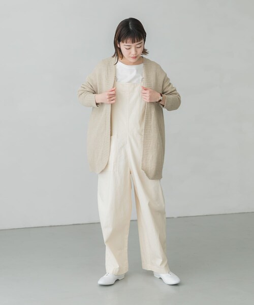 かぐれ（カグレ）の「リネンコットンカーディガン（その他・レディース・BEIGE/IVORY・FREE）」の19枚目の写真