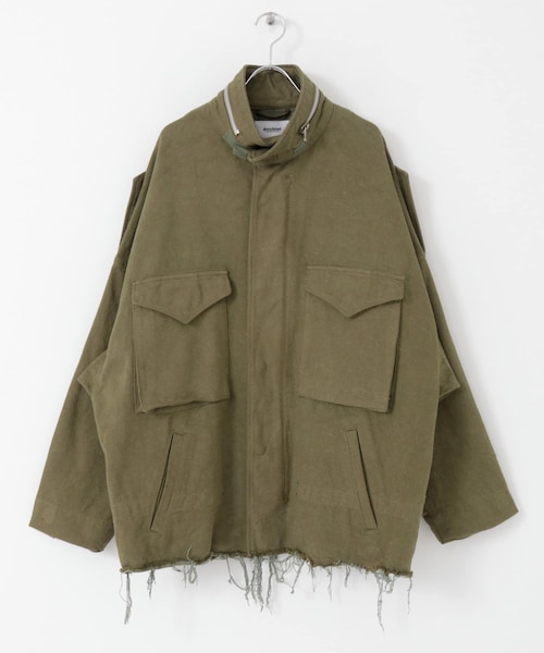 doublet(ダブレット)の「doublet SILK TWILL MILITARY BLSN(その他・メンズ・KHAKI・S/M)」の2枚目の写真