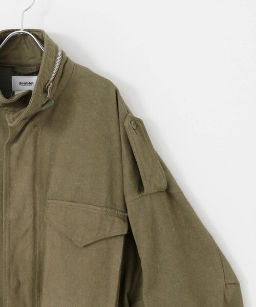 doublet(ダブレット)の「doublet SILK TWILL MILITARY BLSN(その他・メンズ・KHAKI・S/M)」の4枚目の写真