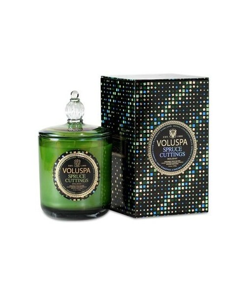 VOLUSPA（ボルスパ）の「Voluspa 'Maison Holiday - Spruce Cuttings' Decorative Candle（キャンドル・other・One Size）」の2枚目の写真