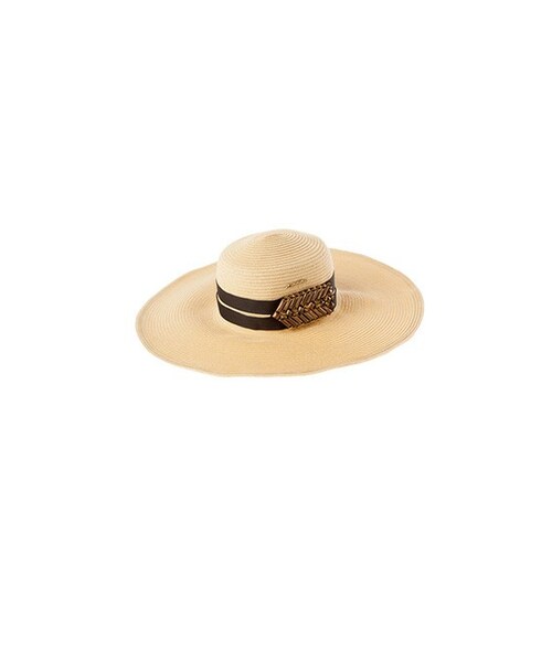 Ondademar(-)の「OVERSIZE TRIMMED FLOPPY HAT(ハット・レディース・BLACK・UNIQUE)」の1枚目の写真