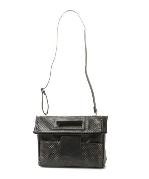 GLOBAL WORK(グローバルワーク)の「スクエアハンドルクラッチ(バッグ・レディース・ブラック09/シルバー12/レッド35/レオパード58・ONE SIZE)」の8枚目の写真