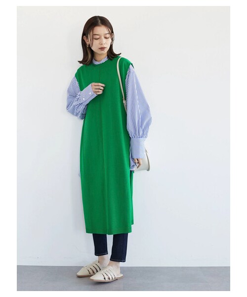 Green　Parks（グリーンパークス）の「デニムストレッチスキニーパンツ（パンツ・ワンウォッシュ・S/M/L）」の9枚目の写真