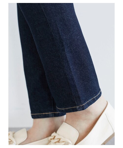 Green　Parks（グリーンパークス）の「デニムストレッチスキニーパンツ（パンツ・ワンウォッシュ・S/M/L）」の7枚目の写真