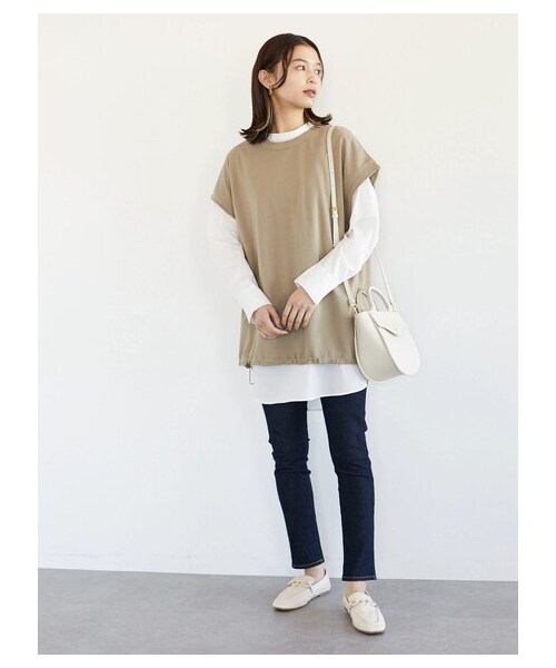 Green　Parks（グリーンパークス）の「デニムストレッチスキニーパンツ（パンツ・ワンウォッシュ・S/M/L）」の2枚目の写真