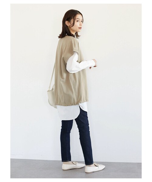 Green　Parks（グリーンパークス）の「デニムストレッチスキニーパンツ（パンツ・ワンウォッシュ・S/M/L）」の3枚目の写真