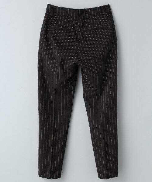 JEANASIS（ジーナシス）の「ピンストタックトラウザー（パンツ・レディース・ブラック/キャメル/ネイビー・S/M）」の4枚目の写真