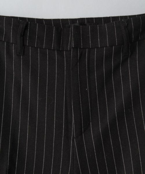 JEANASIS（ジーナシス）の「ピンストタックトラウザー（パンツ・レディース・ブラック/キャメル/ネイビー・S/M）」の5枚目の写真