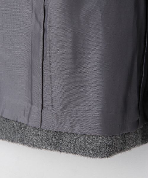 JEANASIS（ジーナシス）の「BIGチェスターコート（ジャケット/アウター・レディース・ブラック/グレー/ベージュ・ＦREE）」の11枚目の写真