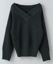 JEANASIS | 7GアゼオフショルVプルオーバー(トップス)