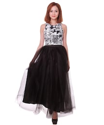 MDS | Tulle Maxi Skirt in Black(その他)