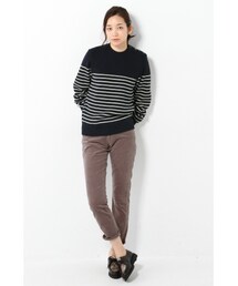 SAINT JAMES（セントジェームス）の「saint james ボーダー肩ボタン