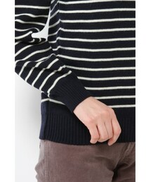 SAINT JAMES（セントジェームス）の「saint james ボーダー肩ボタン