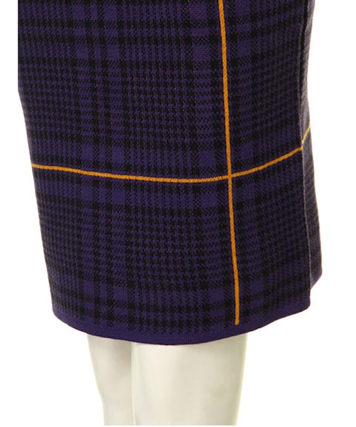 jouetie（ジュエティ）の「★チェックタイトSK（スカート・レディース・ブラック/パープル・M）」の8枚目の写真