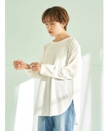 earth music&ecology | シャツドッキングTシャツ(トップス)
