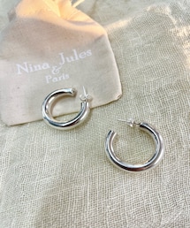 RIVE DROITE | 予約【Nina&Jules/ニナ・エ・ジュール】THICK HOOPピアス(ピアス（両耳用）)