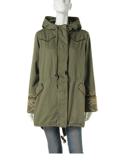 Ungrid（アングリッド）の「スタッズモッズコート（ジャケット/アウター・レディース・カーキ・S/M）」の17枚目の写真