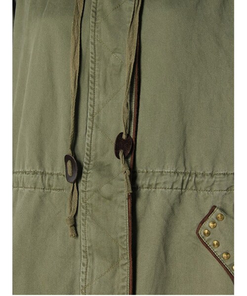 Ungrid（アングリッド）の「スタッズモッズコート（ジャケット/アウター・レディース・カーキ・S/M）」の13枚目の写真