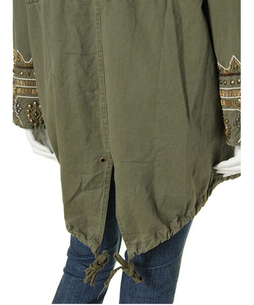 Ungrid（アングリッド）の「スタッズモッズコート（ジャケット/アウター・レディース・カーキ・S/M）」の16枚目の写真