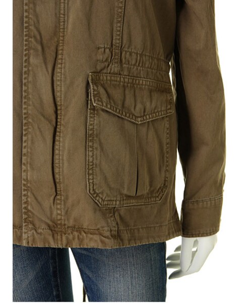 Ungrid(アングリッド)の「ファー衿ミリタリーコート(ジャケット/アウター・レディース・カーキ/キャメル・S/M)」の11枚目の写真