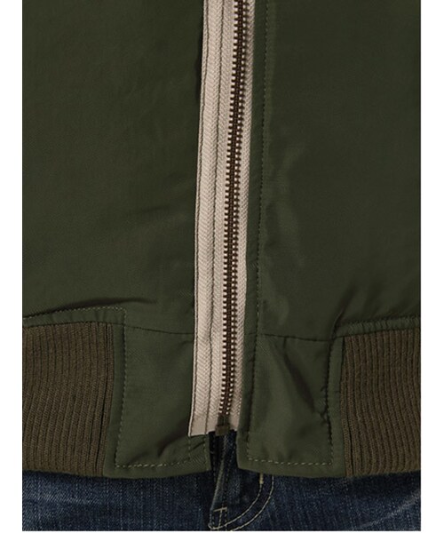 Ungrid（アングリッド）の「リメイクフライトJK（ジャケット/アウター・レディース・カーキ・S/M）」の12枚目の写真