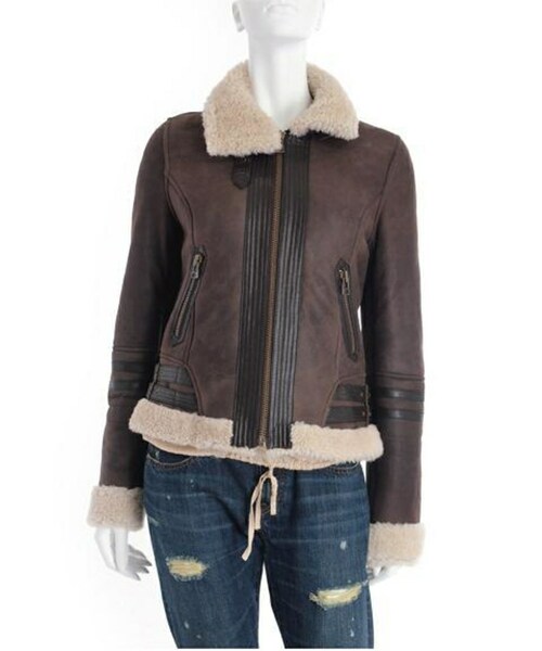 Ungrid（アングリッド）の「リアルムートンフライトJK（）」 - WEAR 